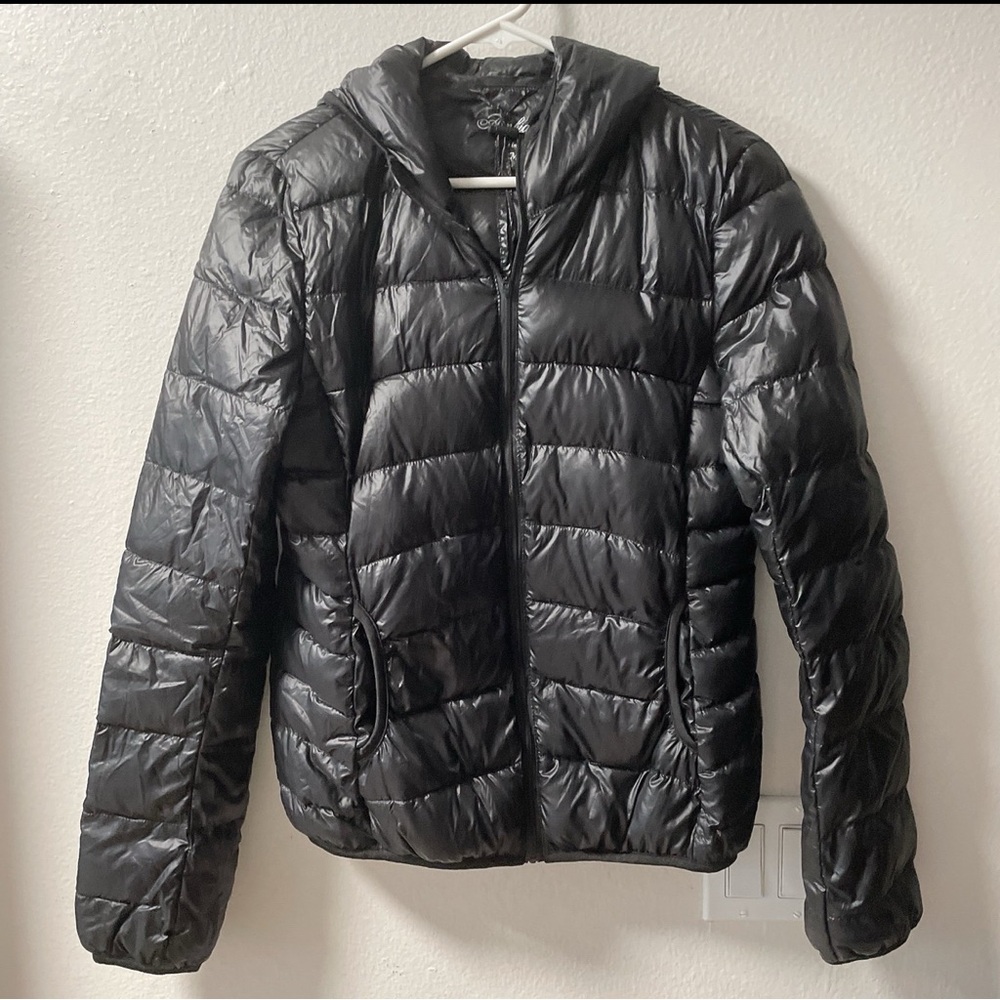 Black ambiance Puff jacket M 003